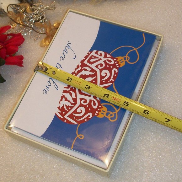 2 Boxes BRUSH DANCE Christmas Holiday Cards NEW - SEALED - 12 Cards in EACH Box - Picture 8 of 8